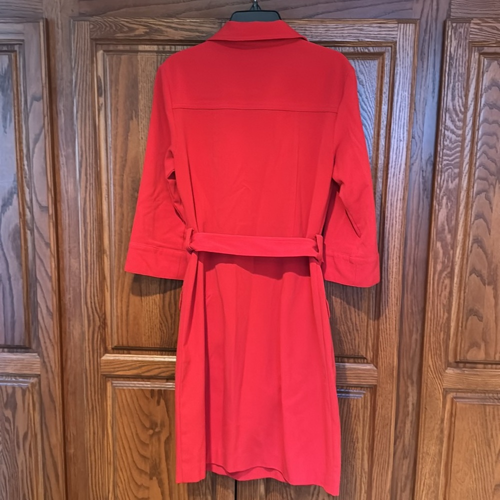 Michael Kors belted, zip up dress. Can be worn long or short sleeved. EUC XSmall - Picture 2 of 5